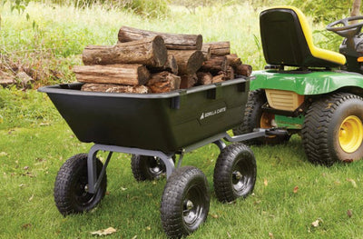 Gorilla Carts GOR6PS 1200-lb. Heavy-Duty Poly Dump Cart, 13" Tires- NEW IN BOX!!!