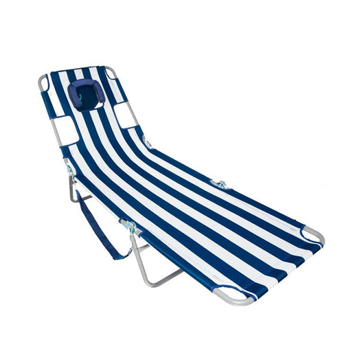 Ostrich Chaise Lounge Beach Chaise, Striped**New in Box**