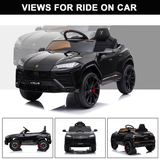 Lamborghini Urus 12V Electric Powered Ride on Car for Kids, with Remote Control, Foot Pedal, MP3 Player and LED Headlights!  -Brand new in the box