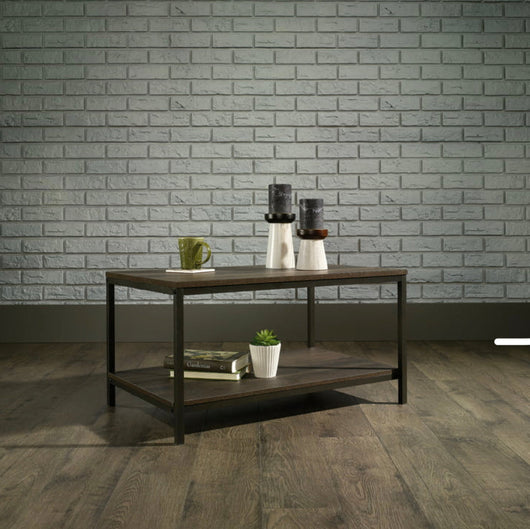 Sauder North Avenue Coffee Table, Smoked Oak Finish- NEW IN BOX!!!!