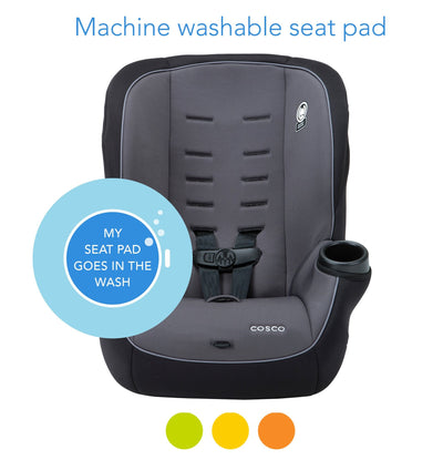 Cosco Onlook 2-in-1 Convertible Car Seat, Rear-Facing 5-40 pounds and Forward-Facing 22-40 pounds and up to 43 inches, Black Arrows**New in box**