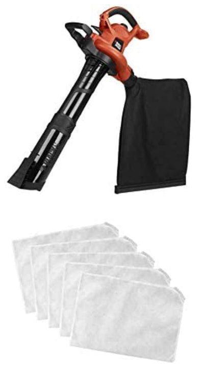 BLACK+DECKER Leaf Blower & Leaf Vacuum, 3-in-1, 12-Amp, 250-MPH, 400-CFM!! NEW IN BOX!!