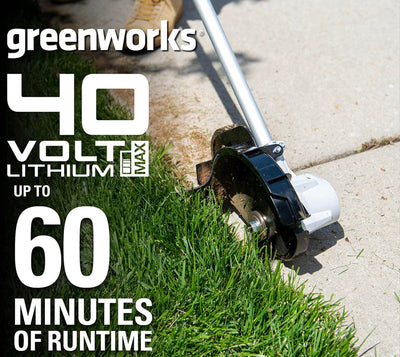 Greenworks 40V 8" Brushless Edger, 5.0Ah USB Battery and Charger Included!! NEW IN BOX!!
