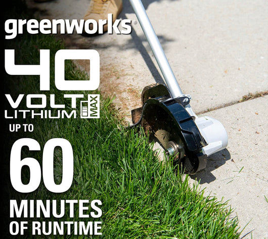 Greenworks 40V 8" Brushless Edger, 5.0Ah USB Battery and Charger Included!! NEW IN BOX!!