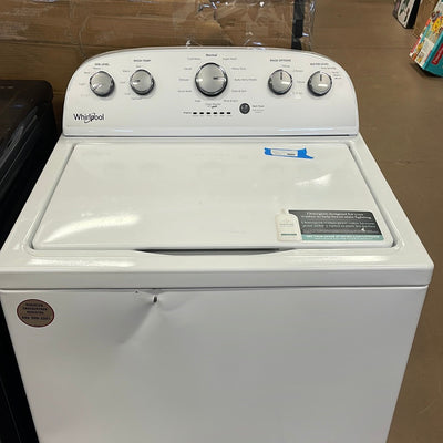 Whirlpool 3.5-cu ft Top-Load Washer with Deep Water Wash - White USED - TESTED & WORKS GREAT!!! Small dent on the front