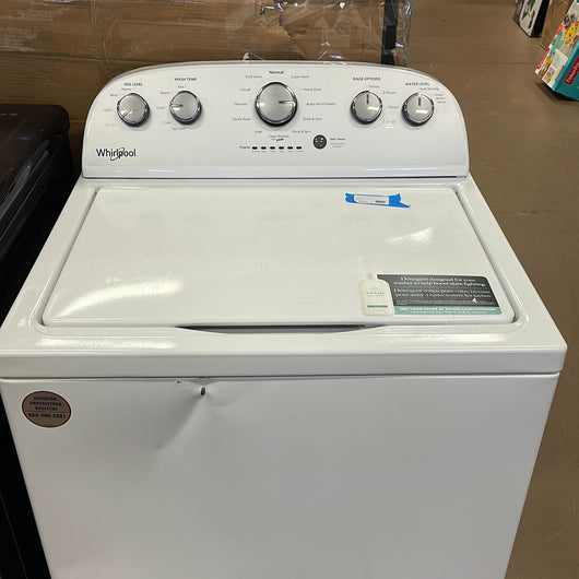 Whirlpool 3.5-cu ft Top-Load Washer with Deep Water Wash - White USED - TESTED & WORKS GREAT!!! Small dent on the front