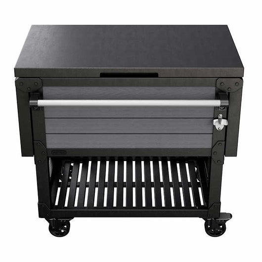Keter Patio Cooler & Beverage Cart!! NEW AND ASSEMBLED