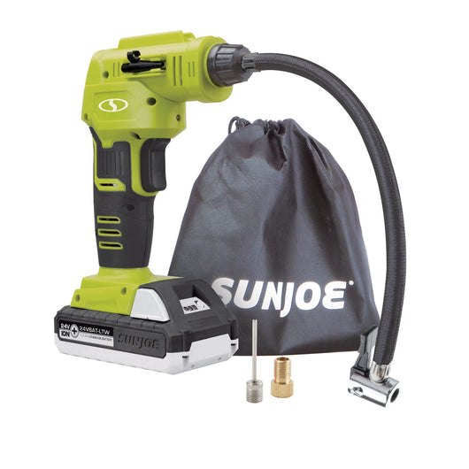 Sun Joe AUTO JOE's 24-Volt cordless compressor(brand new)