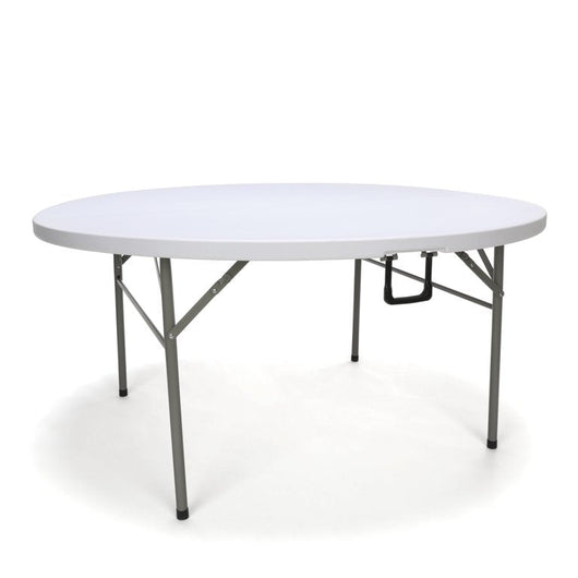 OFM Essentials Collection 60" Round Center-Folding Utility Table, in White**New**