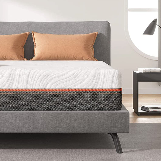 King Mattress, Sweetnight 12” Hybrid Mattress with Gel Memory Foam & Pocket Innerspring for Cool Sleep & Edge Support, Bed Mattress with Moisture Wicking Adaptive Cover, Medium Firm, King Size- new in box