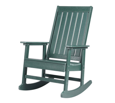 Ez-Care Tek-Wood Adirondack Rocker - Hunter Green- NEW AND ASSEMBLED!!!!