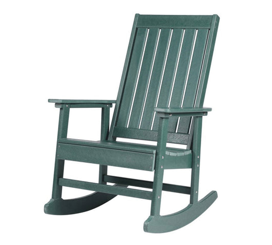 Ez-Care Tek-Wood Adirondack Rocker - Hunter Green- NEW AND ASSEMBLED!!!!