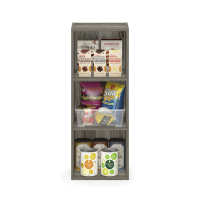 Furinno Pasir 3-Tier No Tool Assembly Open Shelf Bookcase, French Oak**New in box**
