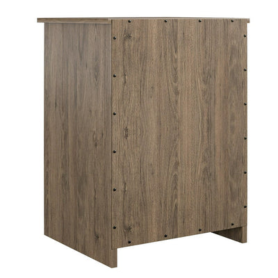 Mainstays Classic Nightstand with Drawer, Rustic Oak**New in box**