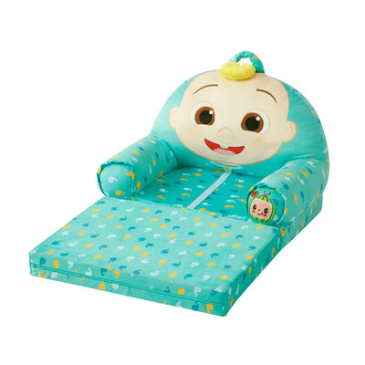 Cocomelon Blue Polyester Comfortable Plush 2-in-1 Flip Out Chair**New in box**