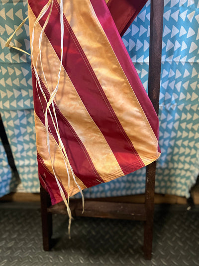 Handmade American Flag Ladder