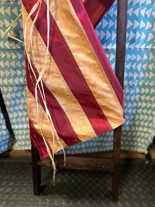 Handmade American Flag Ladder