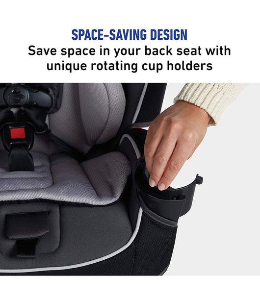 Graco Slimfit 3 in 1 Car Seat | Slim & Comfy Design Saves Space in Your Back Seat, Redmond- NEW