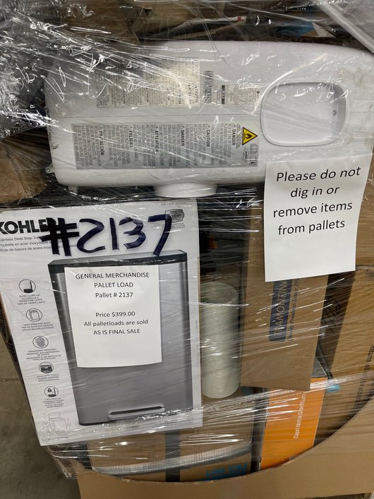 JUMBO LIQUIDATION PALLET- number 2137