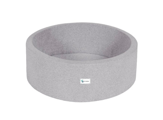 Ball Pit Combo!!!  Little Big Playroom Memory Foam Ball Pit for Toddlers (Classic Light Gray) and  Pastel Colored Ball Pit Balls, 250+! NEW IN BOX/PLASTIC