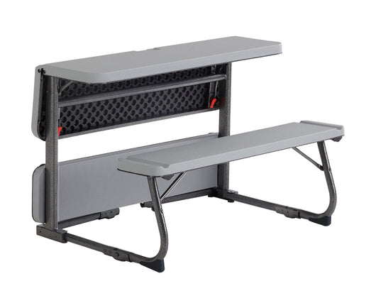 Your Zone Folding Kid's Activity Table with Two Benches, Gray!! LIGHTLY USED, VERY CLEAN!!
