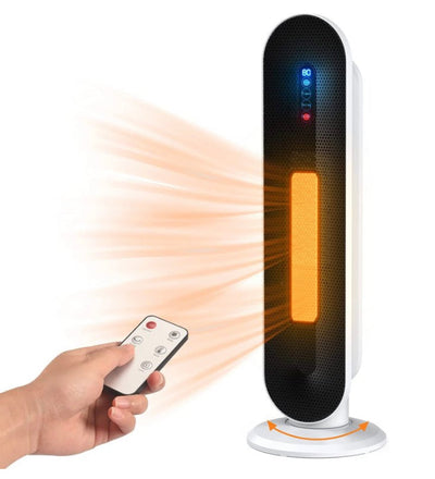 SKONYON 1500W Indoor Portable Electric Heater Ceramic Tower Heaters for Home Office- Used, cleaned and tested-works great!
