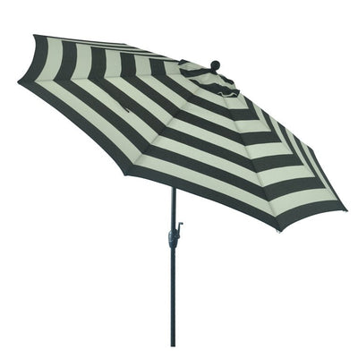 Better Homes & Gardens 9' Outdoor Market Patio Umbrella, Ibiza Stripe**New in box**