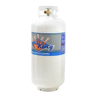Flameking 40 lb Propane Cylinder with Type 1 Overfill Protection Device Valve (Ships Empty - New Out Of the Box)