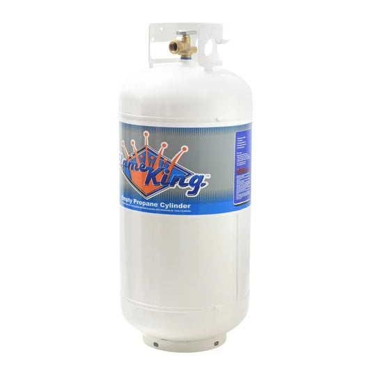 Flameking 40 lb Propane Cylinder with Type 1 Overfill Protection Device Valve (Ships Empty - New Out Of the Box)
