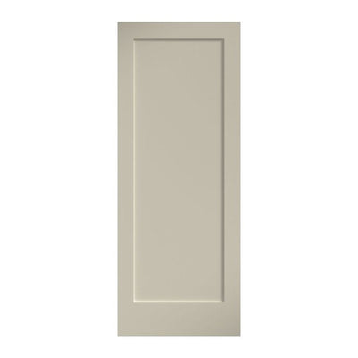 EightDoors 80" x 24"x 1-3/4" 1-Panel Shaker White Primed Solid Wood Core Door**New in Box**