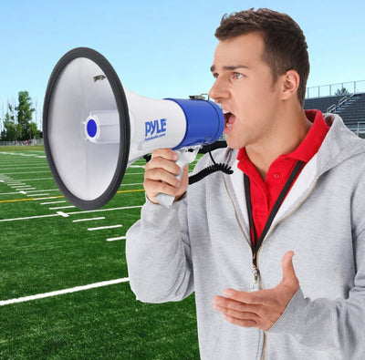 Pyle Portable Megaphone Speaker PA Bullhorn- NEW IN BOX!!!