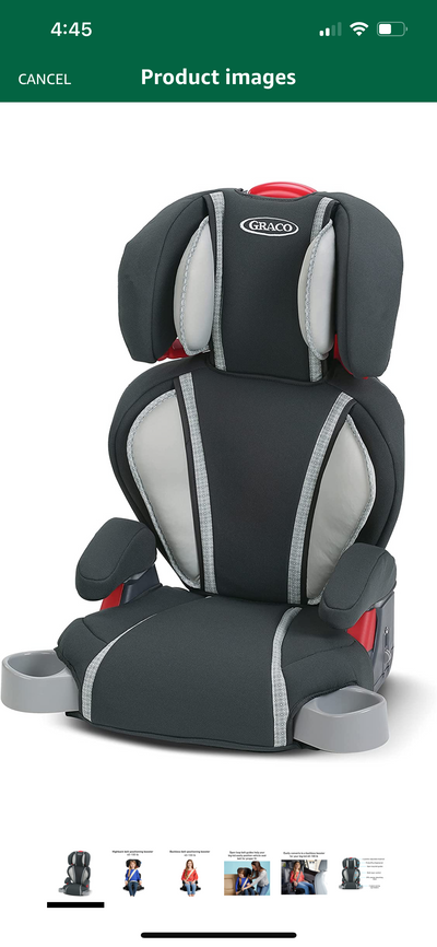 Graco TurboBooster Highback Booster Seat, Glacier- NEW IN BOX!!!
