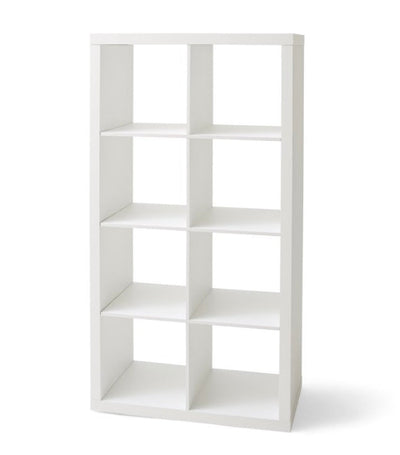 Better Homes & Gardens 8-Cube Storage Organizer, Textured White- NEW IN BOX!!!