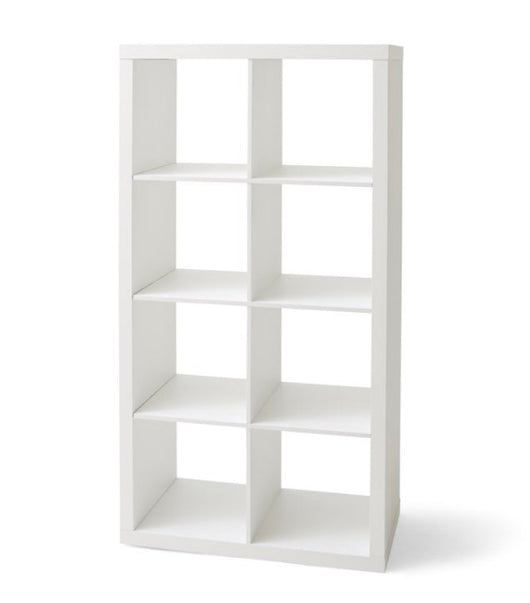 Better Homes & Gardens 8-Cube Storage Organizer, Textured White- NEW IN BOX!!!