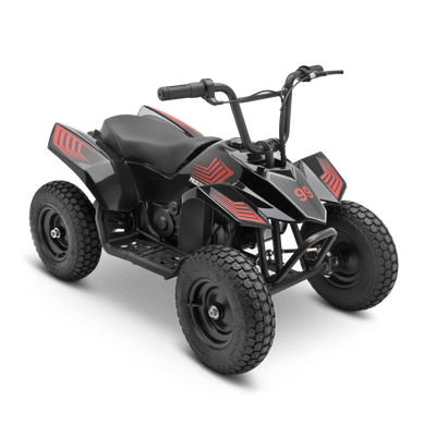 Pulse Performance Products, ATV Electric Quad, Ages 8+, 12V battery, 10 MPH, Puncture Proof Tires, hand Brake, 40 Min. Ride Time- new and assembled