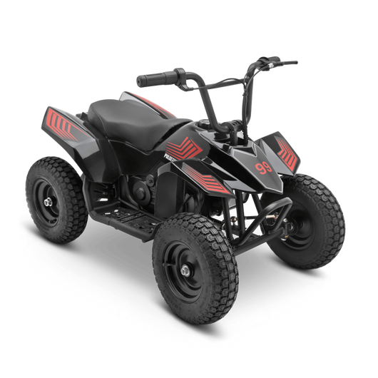 Pulse Performance Products, ATV Electric Quad, Ages 8+, 12V battery, 10 MPH, Puncture Proof Tires, hand Brake, 40 Min. Ride Time- new and assembled