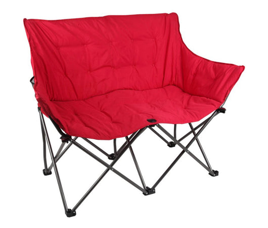 Ozark Trail Camping Love Seat Chair, Red- NEW IN BOX!!!