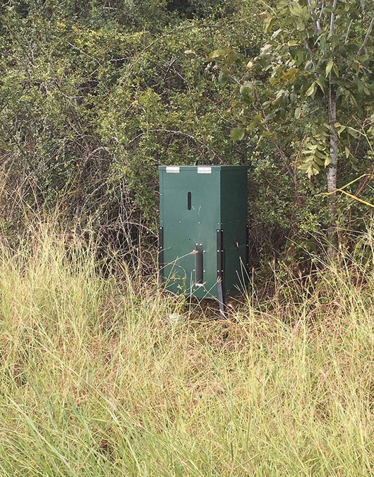 Foreverlast Inc. Woods to Water Directional Fish/Wildlife Feeder, 125 LBS, Green- NEW IN BOX!!!