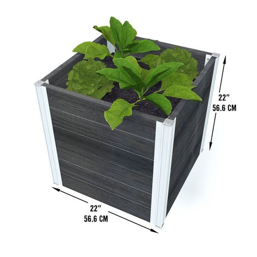 Urbana Cube Square Planter - New England Arbors**New in Box**