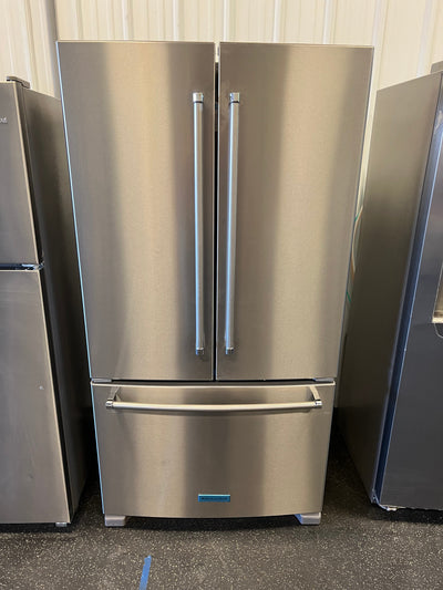 !!!CLEARANCE ITEM!!! KitchenAid  20-cu ft Counter-depth French Door Refrigerator with Ice Maker, Stainless Steel, ENERGY STAR!! NEW OUT OF BOX!!