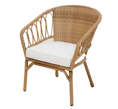 Better Homes & Gardens Willow Sage 3-Piece Bistro Set with Wicker Table, Beige- NEW IN BOX!!!