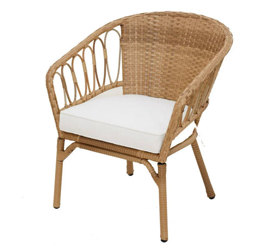 Better Homes & Gardens Willow Sage 3-Piece Bistro Set with Wicker Table, Beige- NEW IN BOX!!!