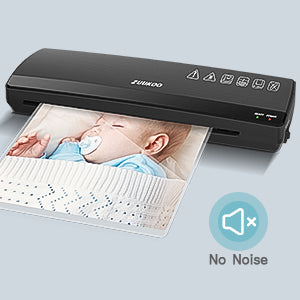 Zuukoo Laminator, Laminator Machine for A3/A4/A5/A6, 4 in 1 Termal Laminator with ABS Anti-Jam Technology, Paper Trimmer, Corner Rounder, 20 Pouches, 13 Inches Max Width for Home Office School**New in box**