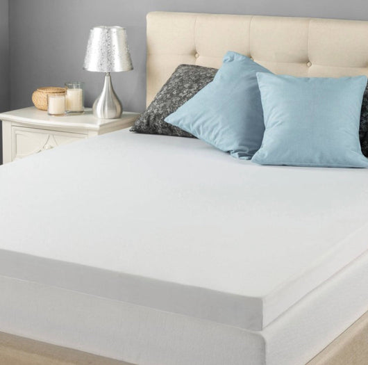 Spa Sensations by Zinus 3" Green Tea + Charcoal AirFlow Visco Elastic Memory Foam Topper, Twin- NEW IN BOX!!!