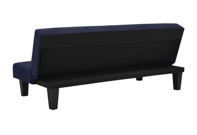DHP Kebo Futon with Microfiber Cover, Blue- NEW AND ASSEMBLED!!!