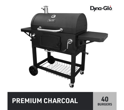 Dyna-Glo X-Large Heavy-Duty Charcoal Grill - 32 in. W- 816 sq.in. of Cooking Area Black- NEW IN BOX!!!