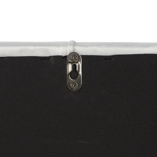 Twin-XL Tufted FXL Upholstered Headboard with USB Port, Lt. Grey Finish**New in box**
