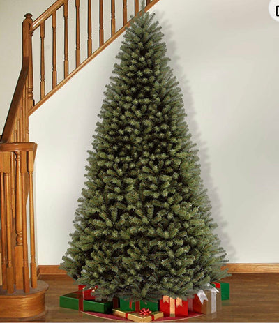 National Tree Company Artificial Full Christmas Tree, Green, North Valley Spruce, Includes Stand, 9 Feet- new in box