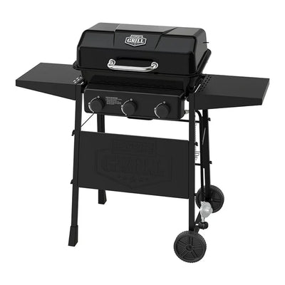 Expert Grill 3 Burner Propane Gas Grill, 27,000 BTU, 450 Sq. In. Total Cooking Area, Black**New in box**