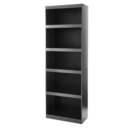 Mainstays Framed 5-Shelf Bookcase, True Black Oak**New in box**